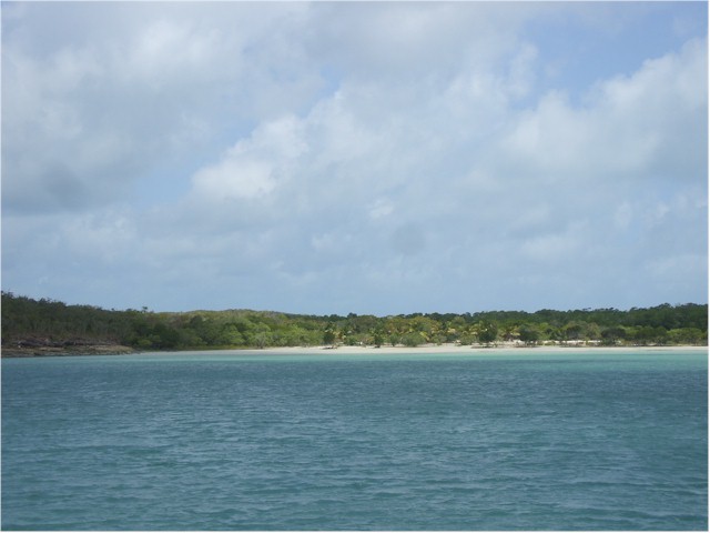 After rounding Cape Grenville, Margaret Bay was a lovely anchorage.