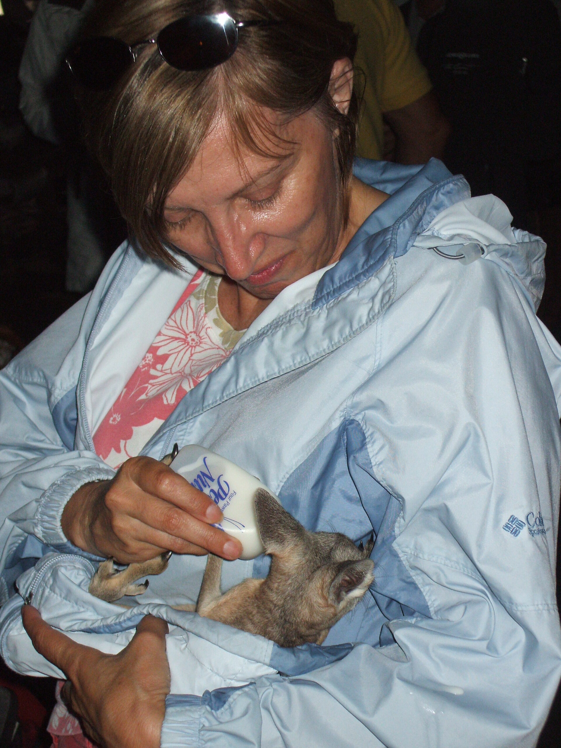 ... but actually dinner was the mother of this kangaroo joey, killed earlier that day. We didn