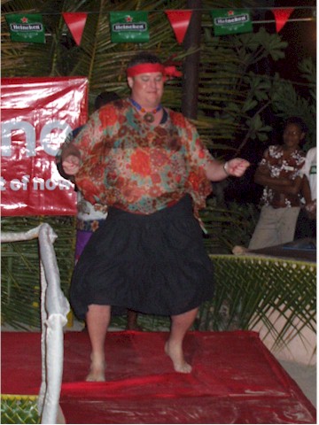 James joined in the fun as well
