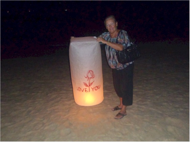 Valentines Day at Nai Harn, Phuket - very romantic!
