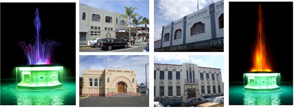 Napier - one of the largest collections of Art Deco buildings in the world...
