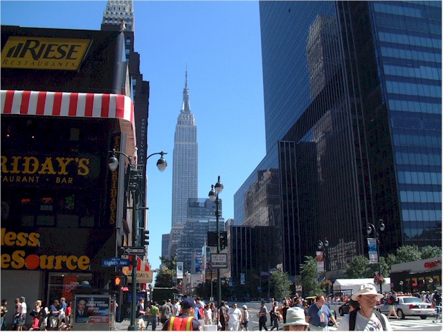 Streets of New York.
