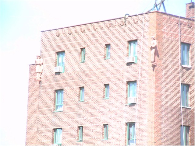 ... and one of the tenement buildings in the Bronx.