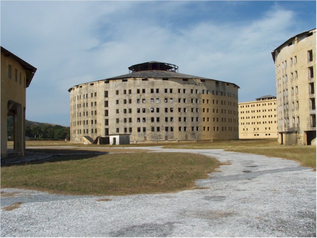 This is a prison building - not much chance of escape!
