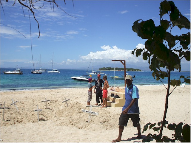 Pirates Day on Beachcomber Island.
