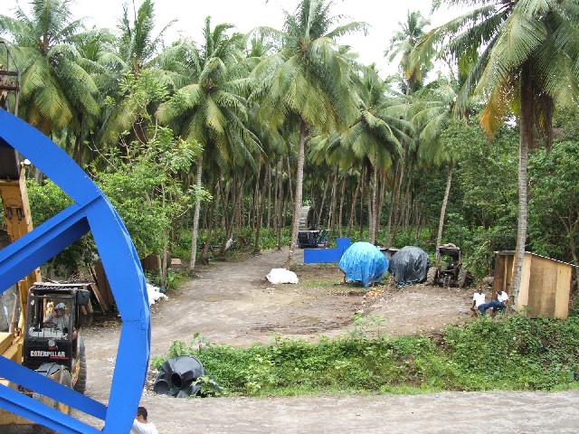 
... and discovered the film sets for "Pirates of the Caribbean 2"
