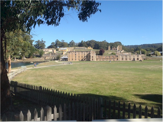 Port Arthur was both a town and a prison...
