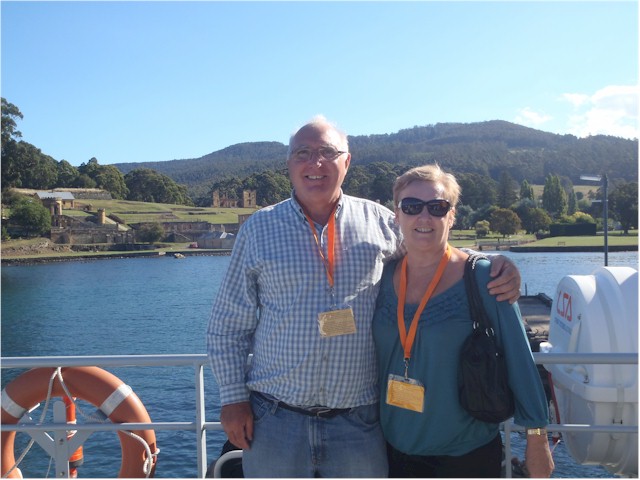 We took a cruise out to the head of the harbour and to the island of the dead.
