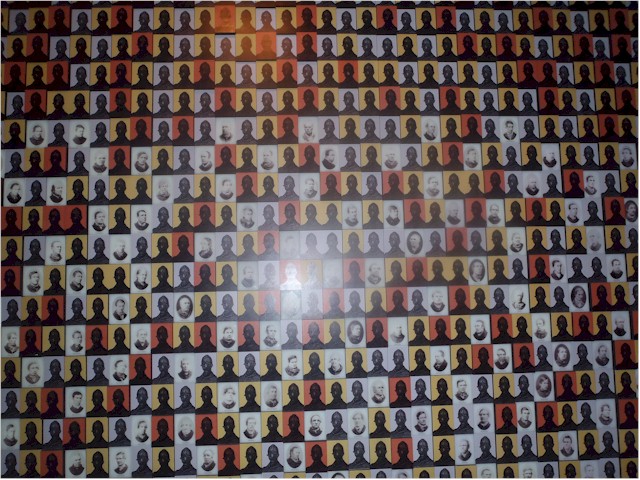 Where possible they have photos of the actual convicts - very poignant.