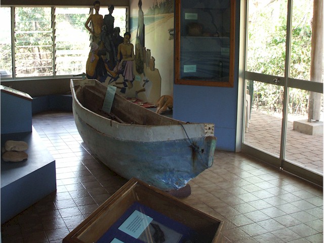 
The information centre has a good display.
