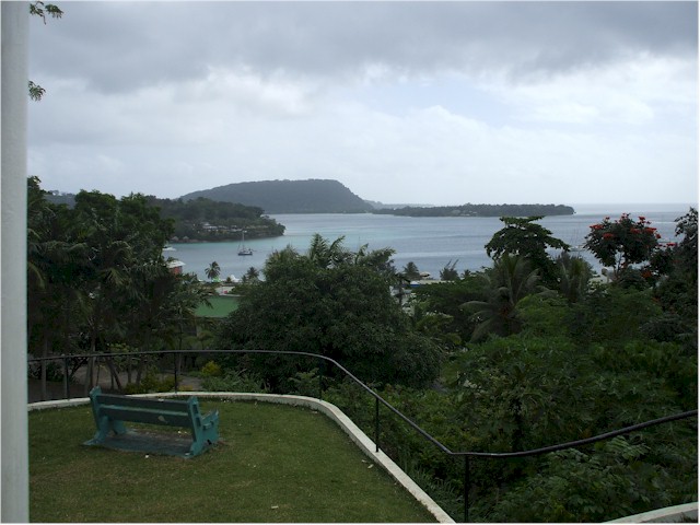 Port Vila, the capital of Vanuatu.
