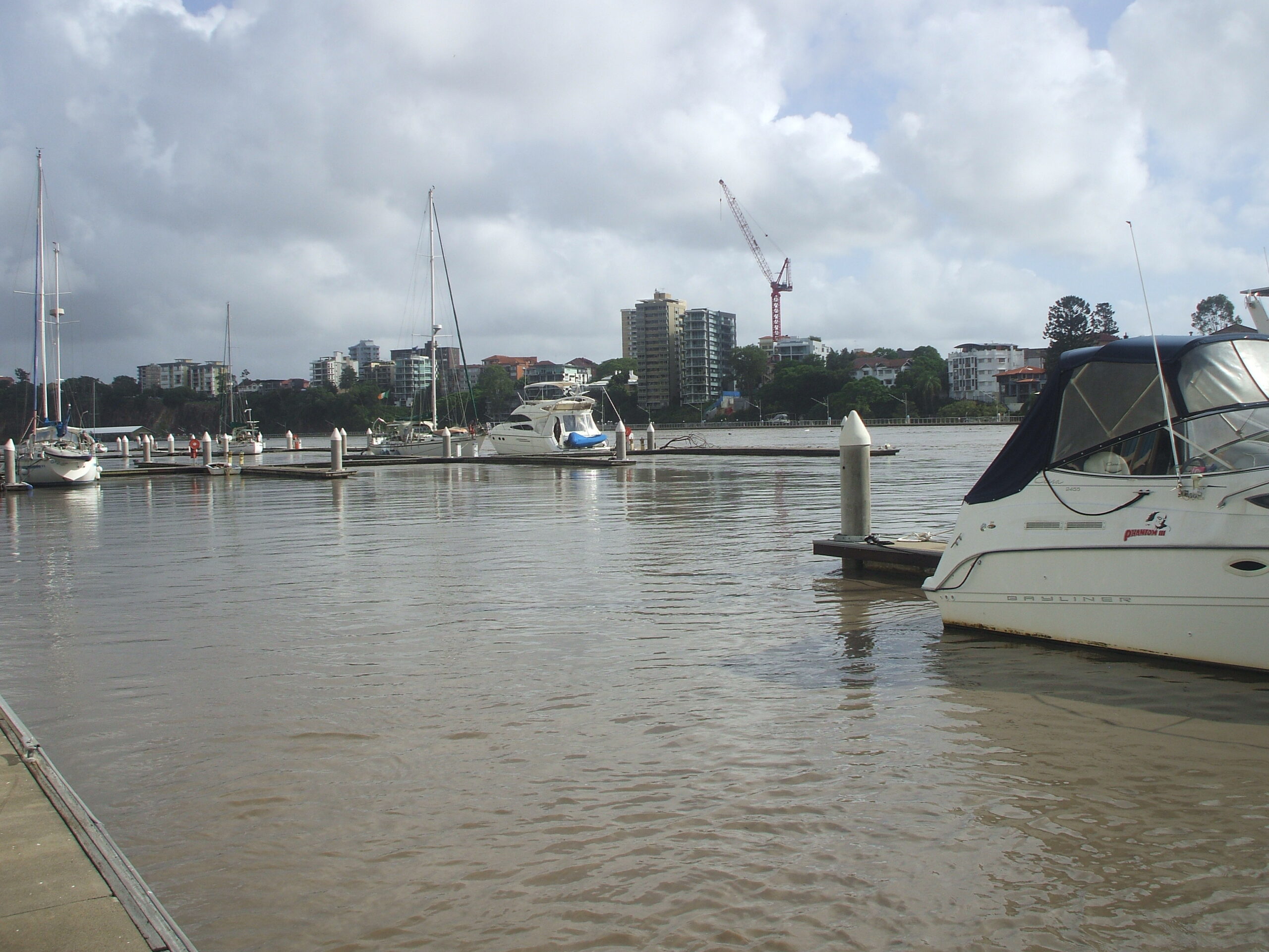 Most of the boats got away safely - but some were unable to leave and spent a worrying night....
