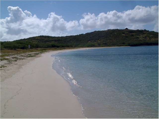 Such a shame, as the beach looked glorious.
