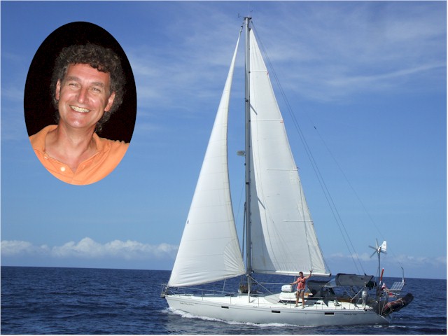 
We enjoyed meeting Morrison of Lucky White Heather on his first cruising season.
