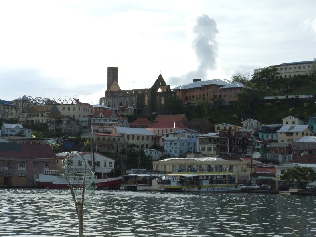 Next island is Grenada which had been wiped out by a hurricane the previous year!
