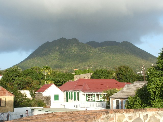 The beautiful island of St Eustatius (known as Statia).
