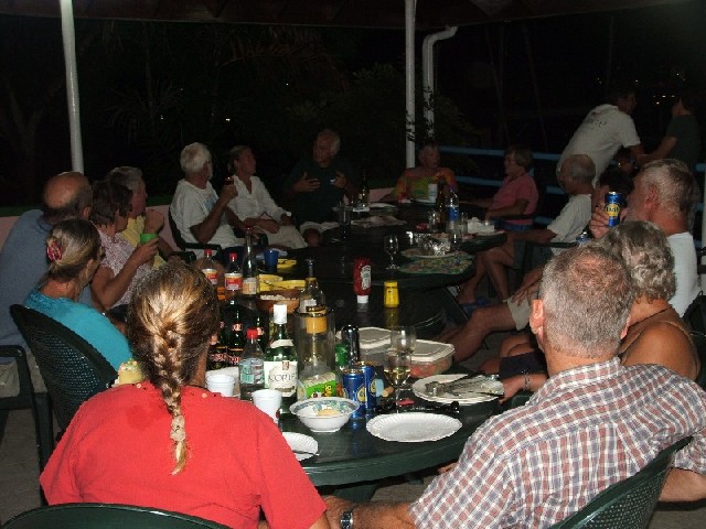 And Sunday BBQ at Coral Cove.
