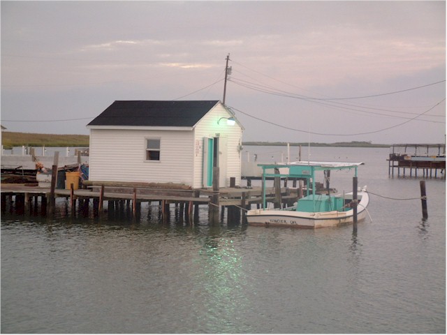We stopped for the night at Tangier Island, in the Chesapeake.
