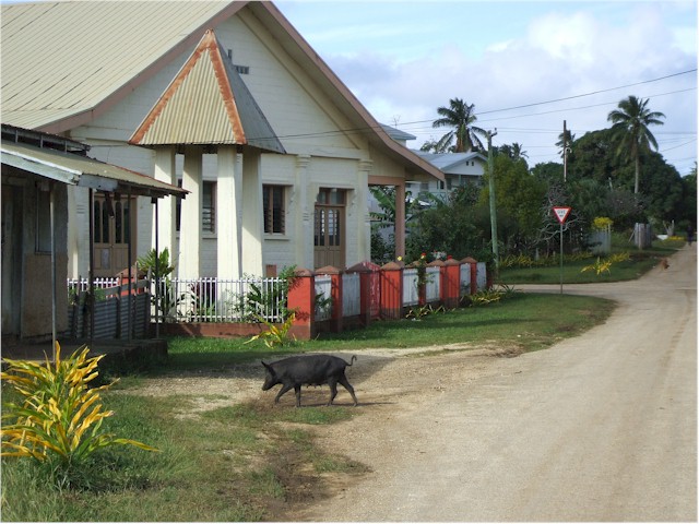 The main street of Pa