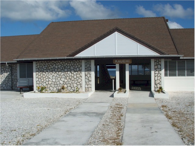 Kuaehi - the locals are very proud of their airport.