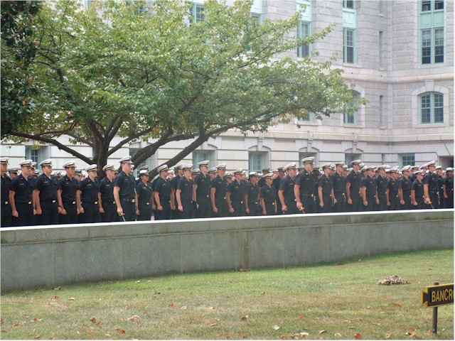 The US Naval Academy.