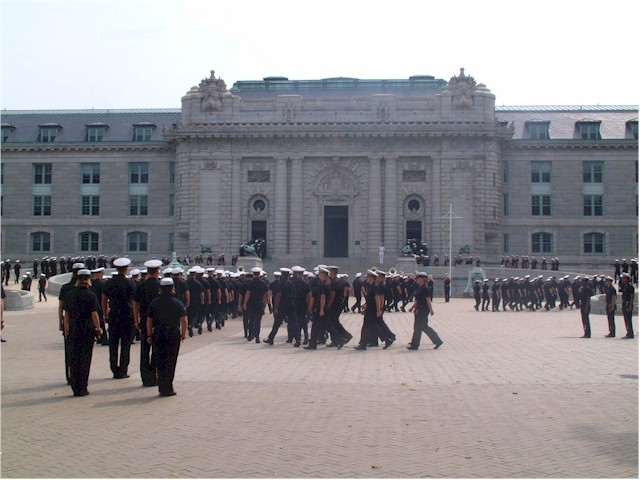 The US Naval Academy.