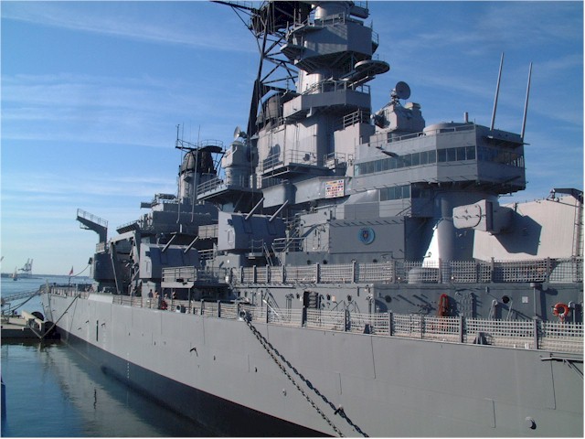 And visit the USS Wisconsin.
