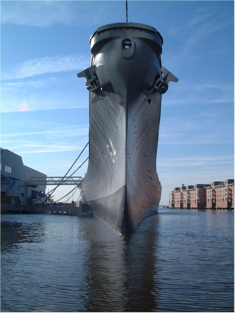 And visit the USS Wisconsin.
