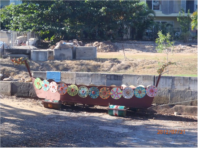 The iconic Dinah Beach Yacht Club joins in the silly season by organising a Viking Funeral ...
