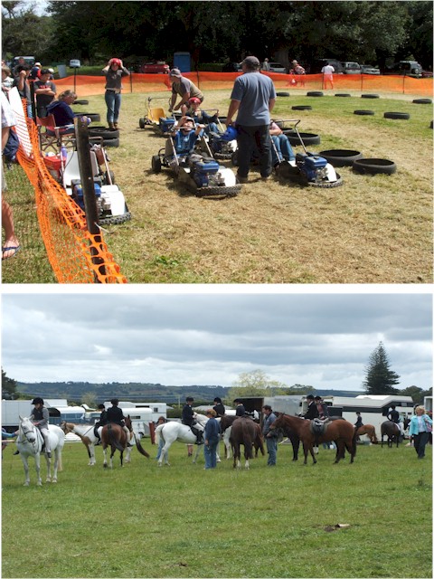 The Waimate North Agricultural Show - it felt like it could have been anywhere in England!
