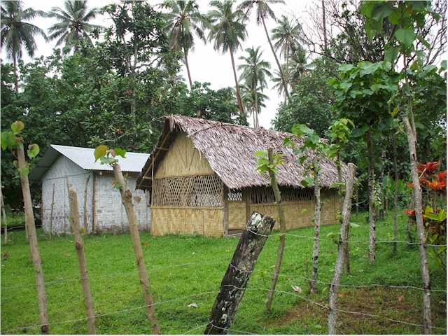 The local kindergarten at Wali Bay, Pentecost Island.
