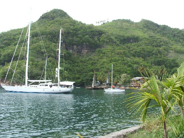 Wallilabou Bay - site of the original 