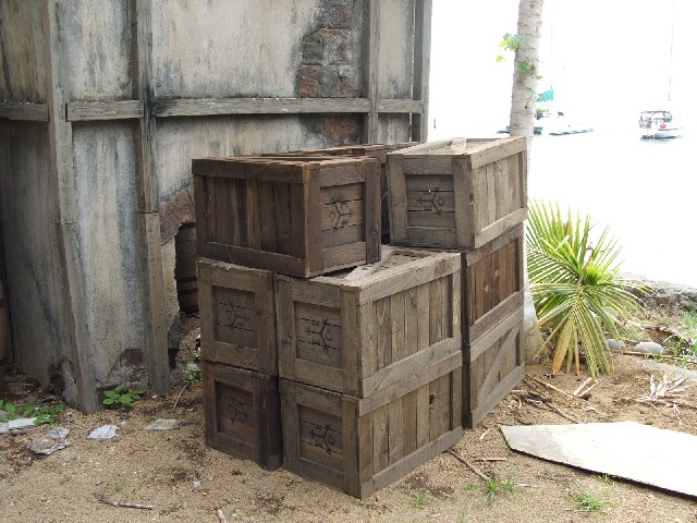 ... some of the original props from the film set ...
