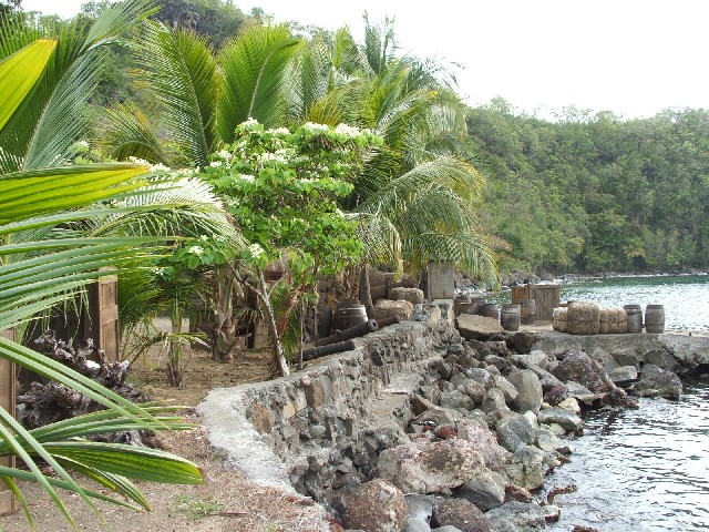 Wallilabou Bay - site of the original 
