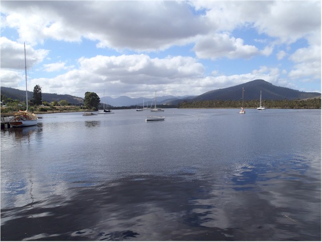 We visited the Wooden Boat Centre and thought this photo typified this beautiful corner of the world.
