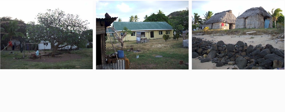 Yandua Village (the church is in the centre photo)...