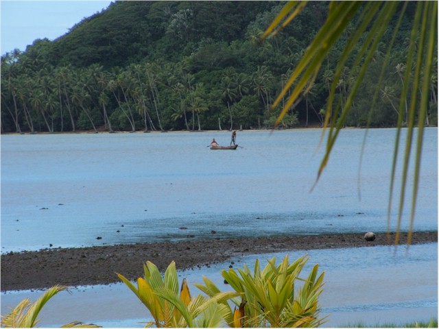 We hired a car and toured Raiatea.