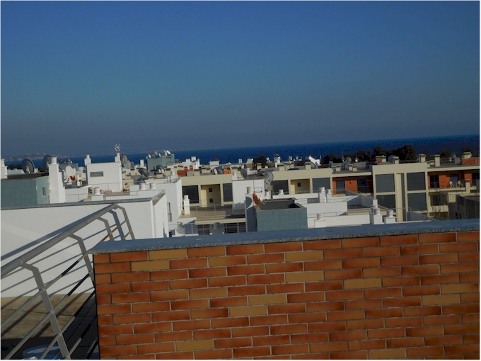 The view from our penthouse balcony.