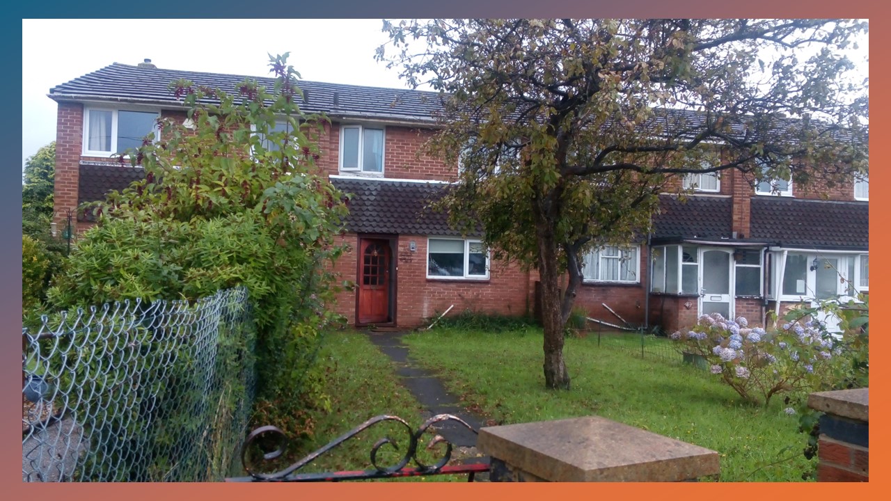 Our house after being rented out for 14 years...