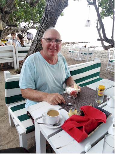 ... where a fantastic breakfast was served each morning.