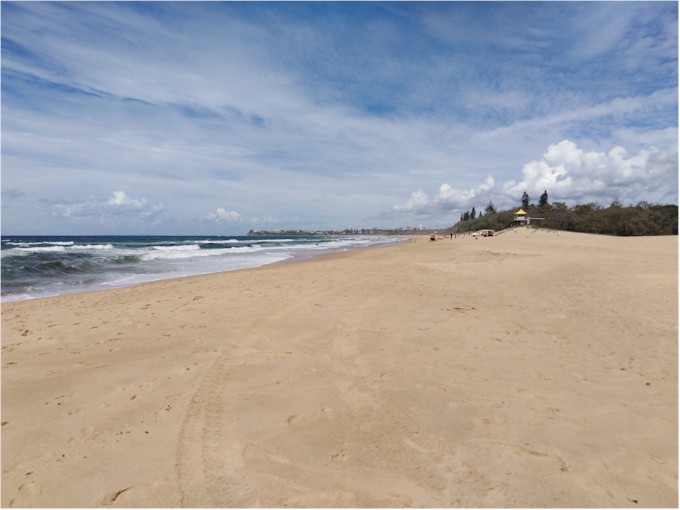 ... and Currimundi Beach is patrolled by the Surf Life Saving Association during the summer months.