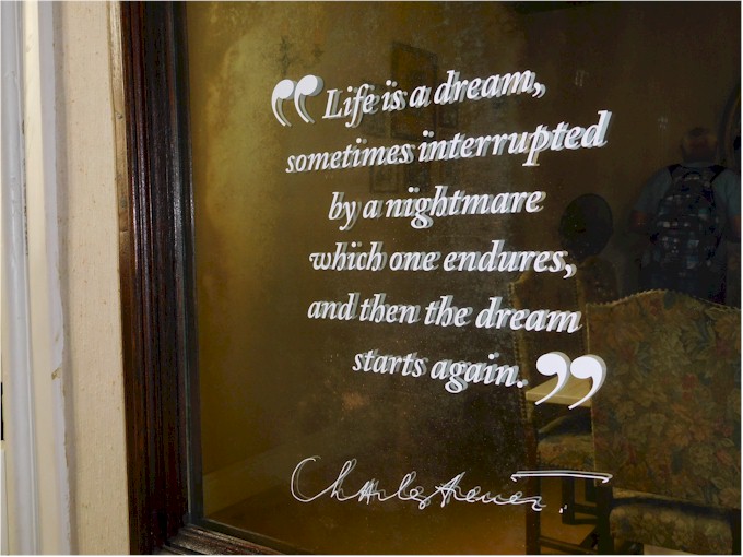 A visit to the birth place of French singer Charles Trenet whose music Christine has enjoyed for years. A profound bit of philosophy.