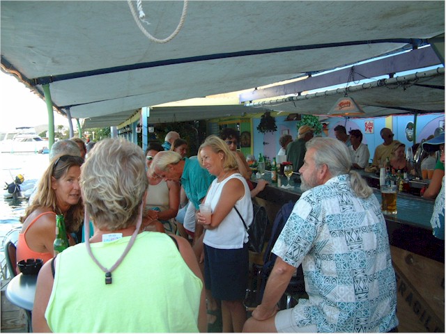First stop, Culebra, and island just off the east coast of Puerto Rico to obtain our 12-month US cruising permit. Drinks at the Dinghy Dock!
First stop, Culebra, and island just off the east coast of Puerto Rico to obtain our 12-month US cruising permit. Drinks at the Dinghy Dock!