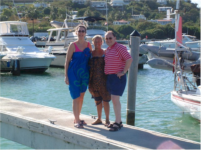 Then it was west to Puerto Rico to meet Pat & Paul who were visiting us from the UK.