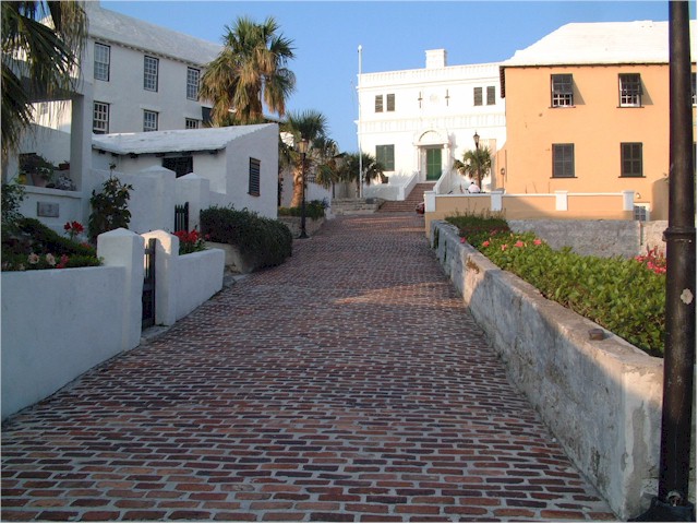 Cobbled streets...