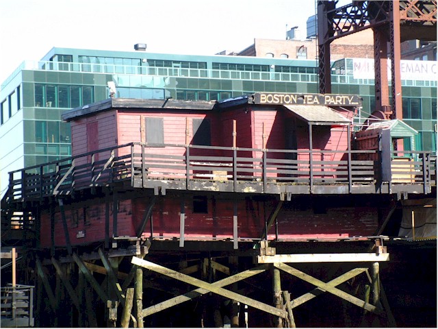 Site of the original Boston Tea Party.
