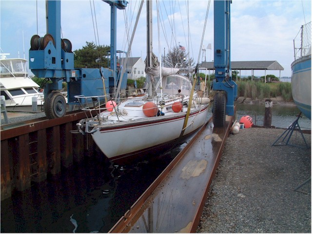 After just one year, the hull certainly needed some attention!
