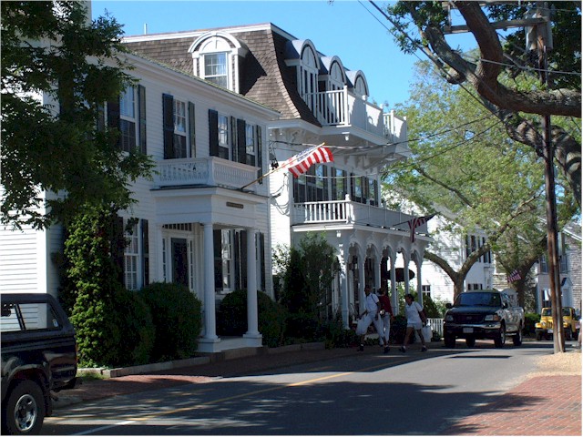 Next - on to Cape Cod. This is pretty Edgartown, the capital of Martha's Vineyard.
