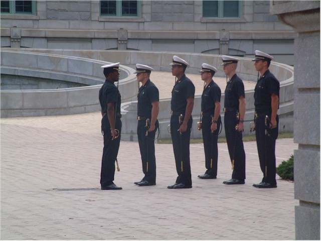 The US Naval Academy.