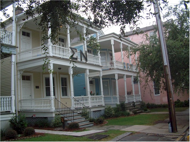 Fraternity Houses - part of the Charleston University Halls of Residence.
